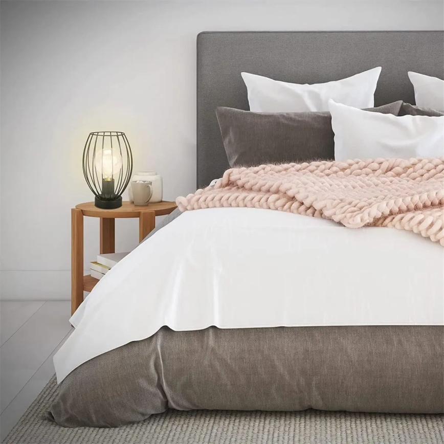 Настільна лампа 1xE27/25W/230V чорна