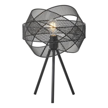 Настільна лампа 1xE27/40W/230V чорний
