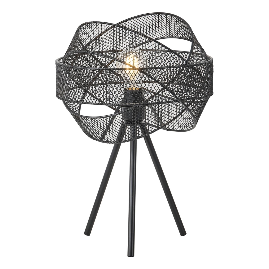 Настільна лампа 1xE27/40W/230V чорний