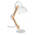 Настільна лампа 1×E27/40 Вт/230 В, біла