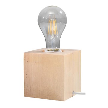 Настільна лампа ABEL 1xE27/60W/230V бук
