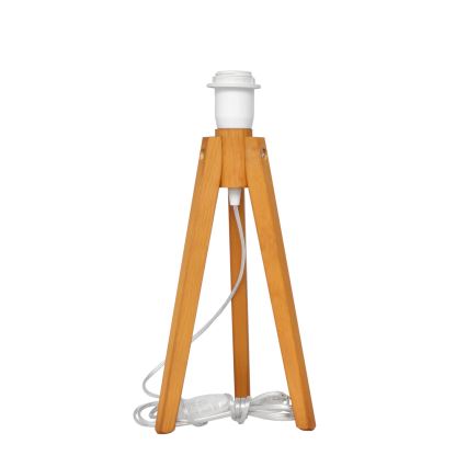 Настільна лампа ALBA 1xE27/15W/230V кремовий/дуб