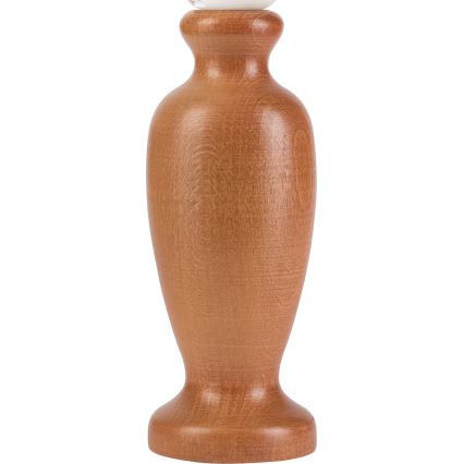 Настільна лампа AMFORA 1xE27/60W/230V коричневий/бук