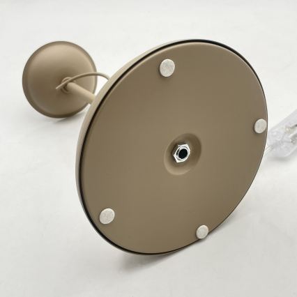 Настільна лампа ANTON 1xE14/60W/230V бежевого кольору