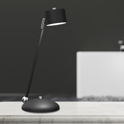 Настільна лампа ARENA 1xGX53/11W/230V чорний/глянцевий хром