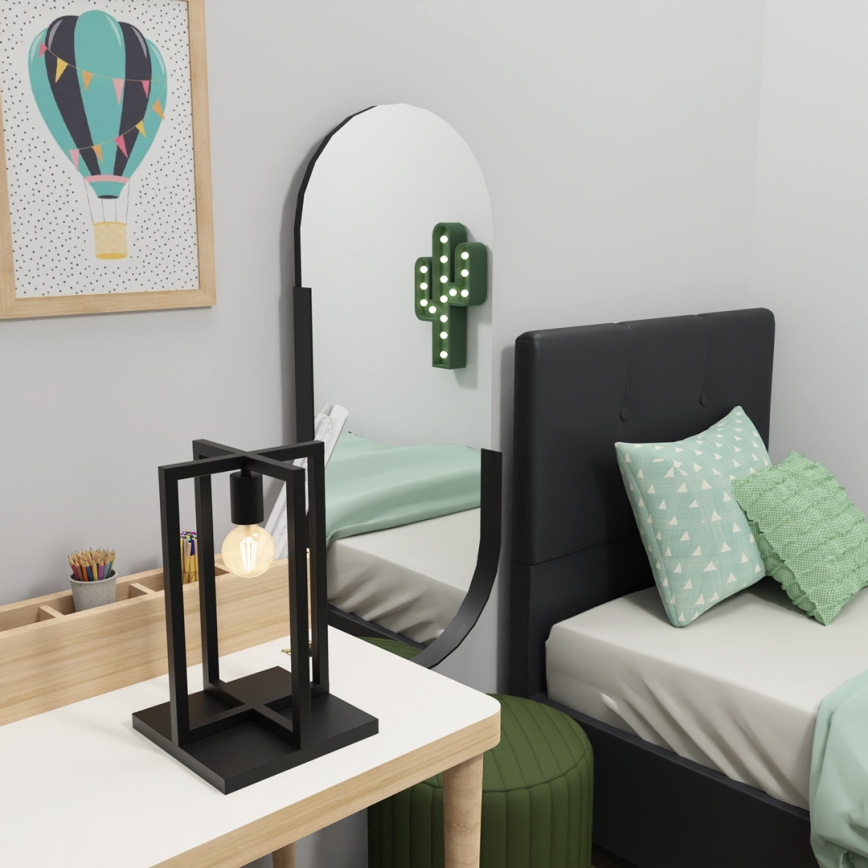 Настільна лампа ARNOLD 1xE27/60W/230V чорний