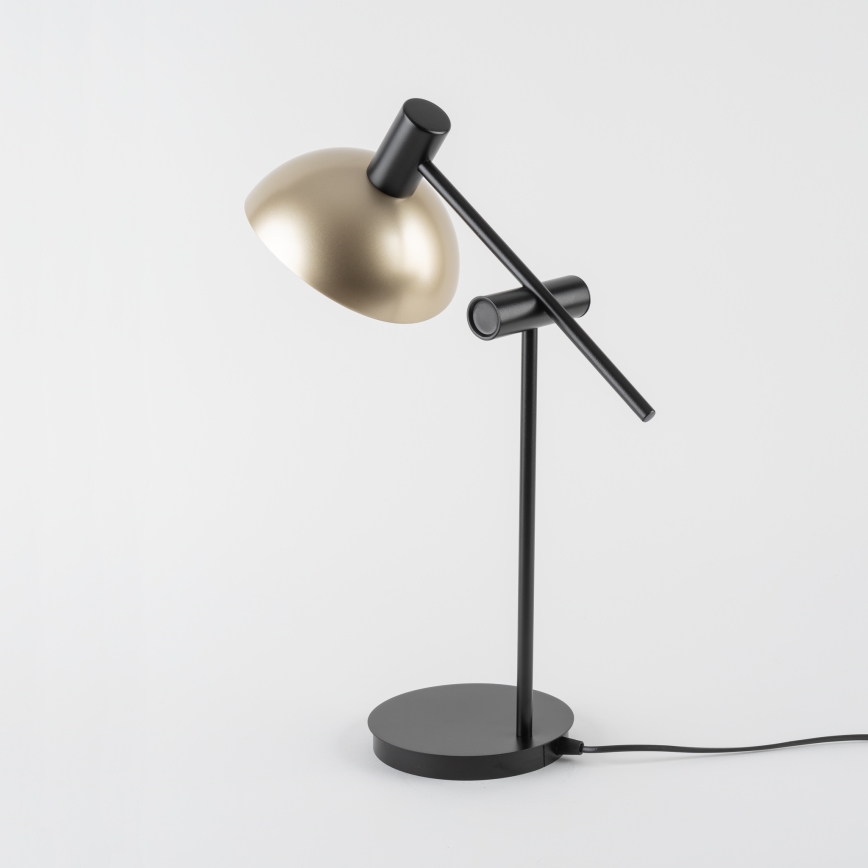 Настільна лампа ARTIS 1xE14/40W/230V чорний/золотий