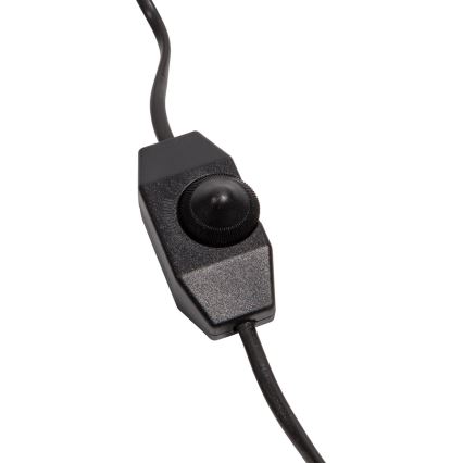 Настільна лампа ASEL 1xE27/25W/230V мармур сірий/коричневий