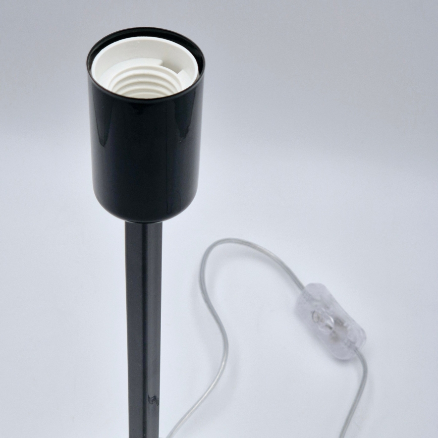 Настільна лампа ASTRID 1xE27/60W/230V глянцевий чорний