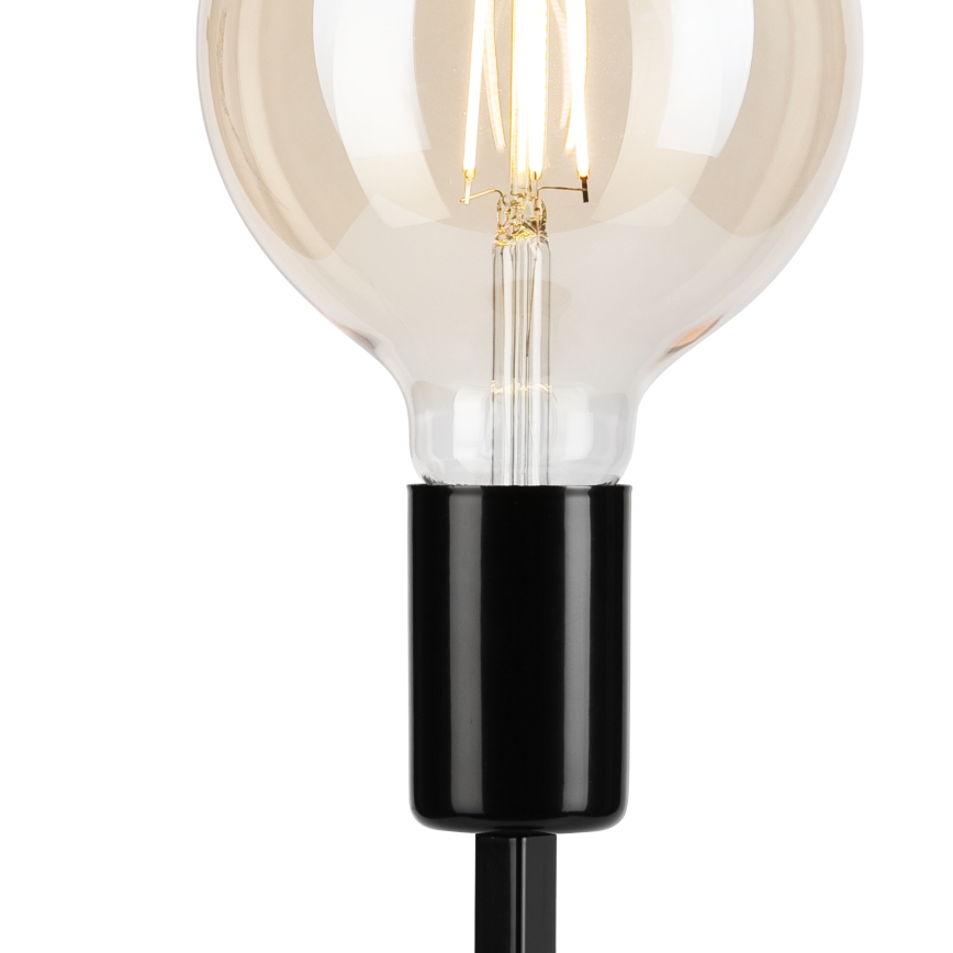 Настільна лампа ASTRID 1xE27/60W/230V глянцевий чорний