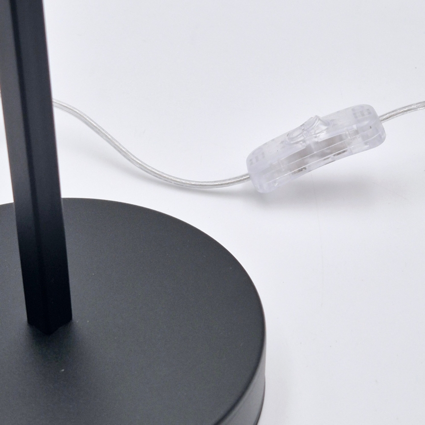 Настільна лампа ASTRID 1xE27/60W/230V матовий чорний