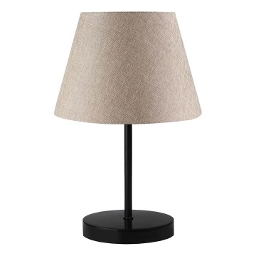 Настільна лампа AYD 1xE27/40W/230V бежева/чорна