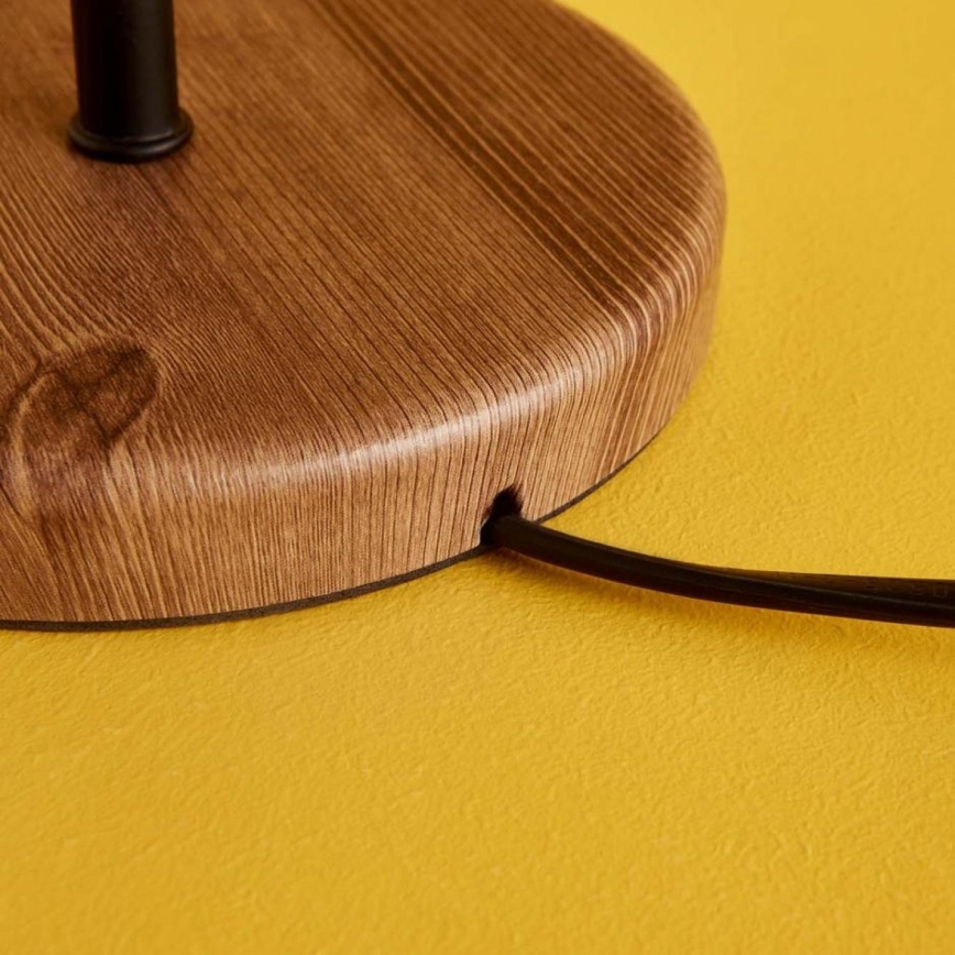 Настільна лампа AYD 1xE27/40W/230V зелена/коричнева