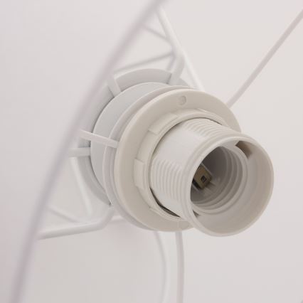 Настільна лампа BASKET 1xE27/60W/230V білий