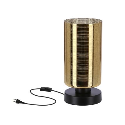 Настільна лампа COX 1xE27/60W/230V золотий