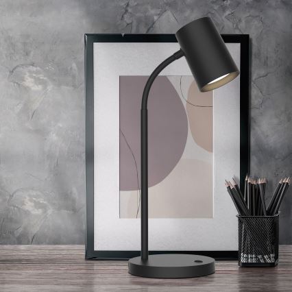 Настільна лампа FELIX 1xGU10/9W/230V чорний