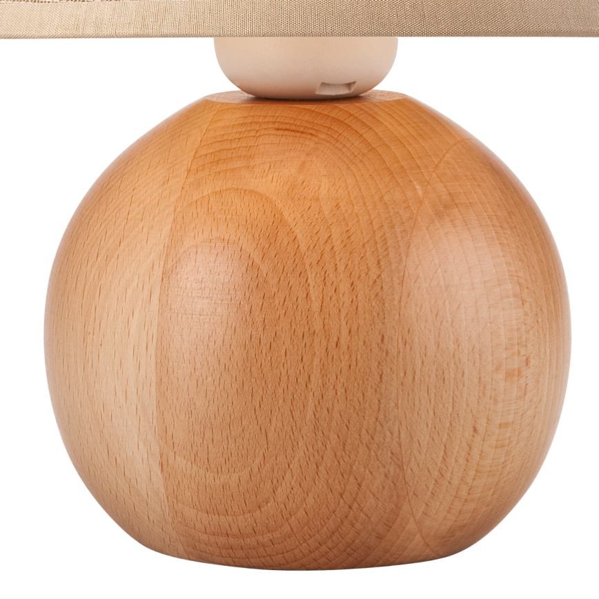 Настільна лампа JUTA 1xE27/60W/230V бук