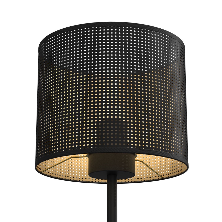 Настільна лампа LOFT SHADE 1xE27/60W/230V діаметр 18 см чорний/золотий