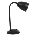 Настільна лампа LOGIC 1xE27/60W/230V чорний