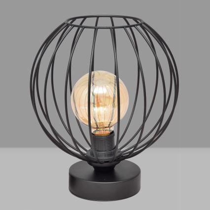 Настільна лампа MERCURE 1xE27/15W/230V чорний