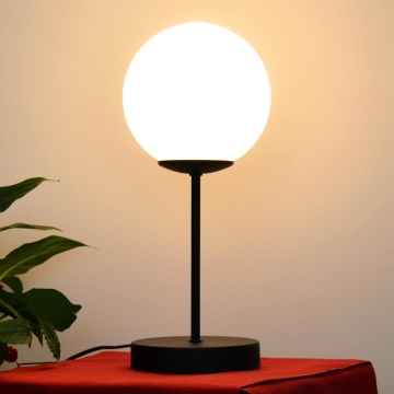Настільна лампа MOON 1xE27/15W/230V чорний