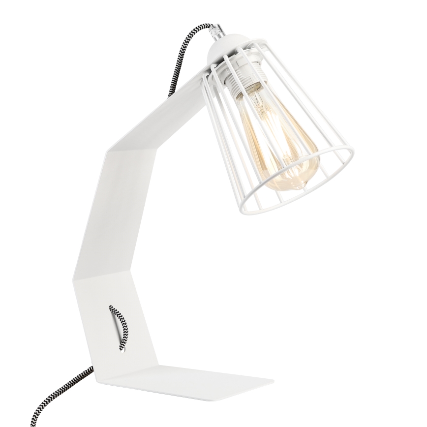 Настільна лампа NANDO 1xE27/15W/230V біла