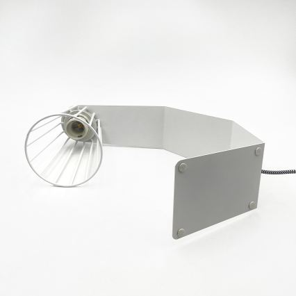 Настільна лампа NANDO 1xE27/15W/230V біла