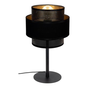 Настільна лампа NESS 1xE27/60W/230V чорний