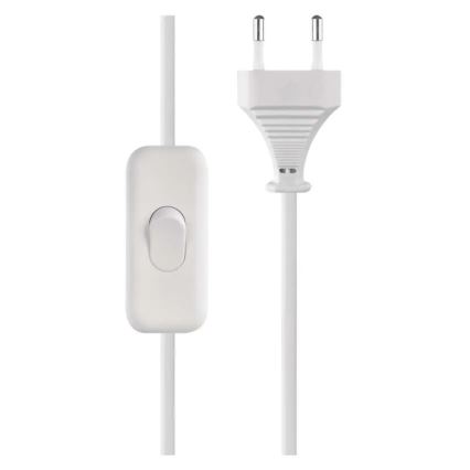 Настільна лампа POPPY 1xE27/25W/230V біла