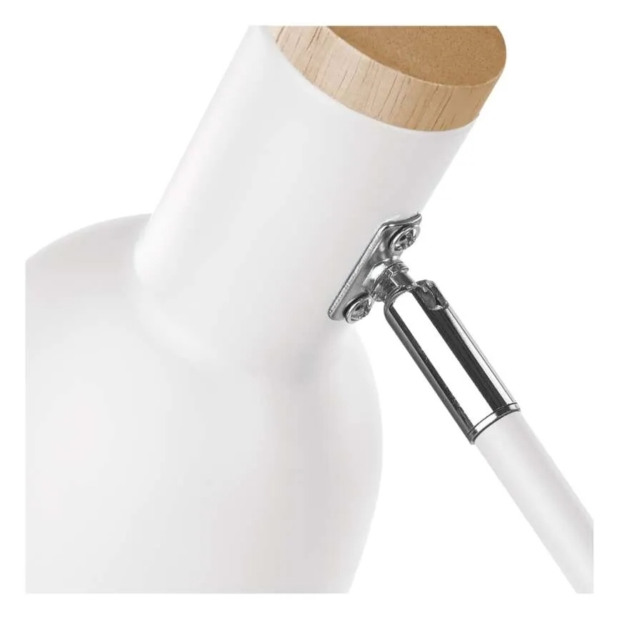 Настільна лампа POPPY 1xE27/25W/230V біла