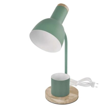 Настільна лампа POPPY 1xE27/25W/230V зелена
