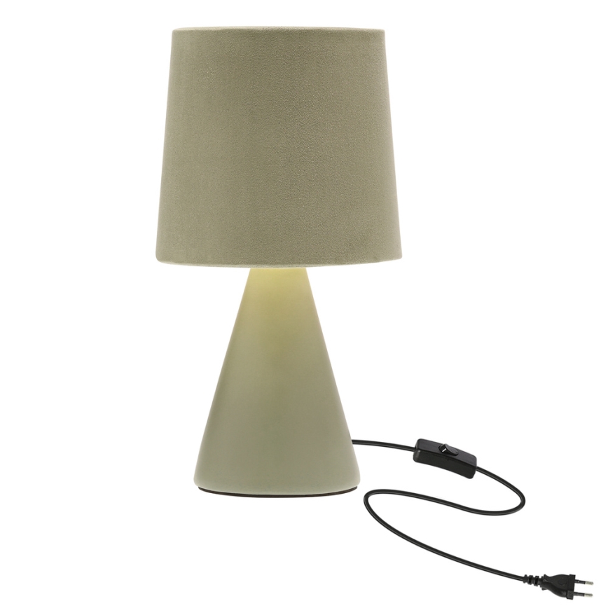 Настільна лампа SATTI 1xE14/40W/230V зелена