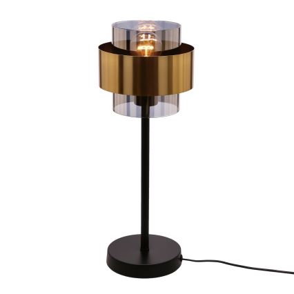 Настільна лампа SPIEGA 1xE27/60W/230V золотий/чорний