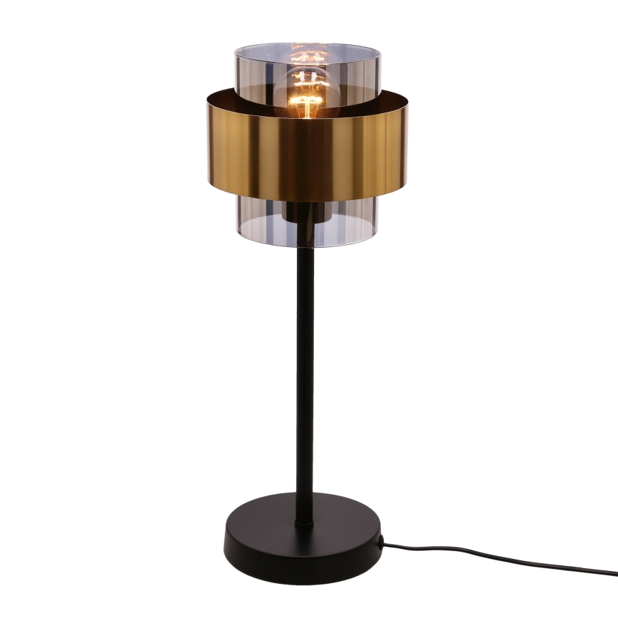 Настільна лампа SPIEGA 1xE27/60W/230V золотий/чорний