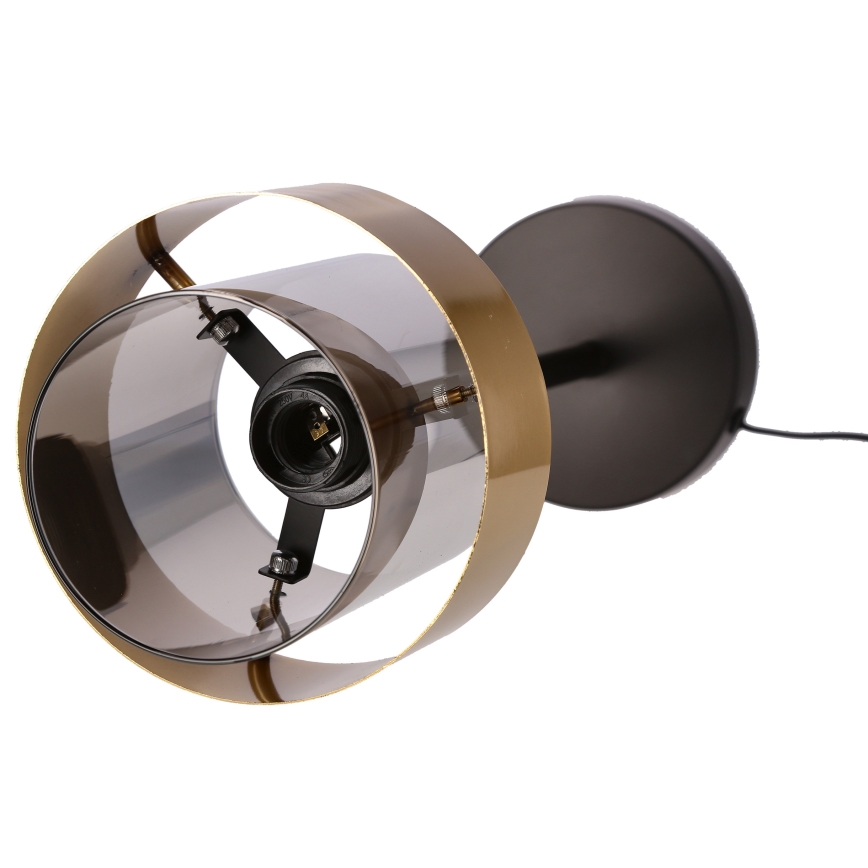 Настільна лампа SPIEGA 1xE27/60W/230V золотий/чорний