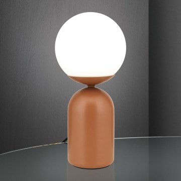 Настільна лампа STANLEY 1xE14/25W/230V кераміка/коричневий