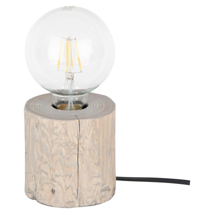 Настільна лампа TRABO 1xE27/25W/230V сосна