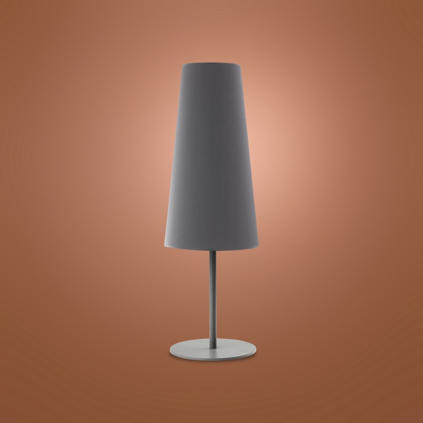 Настільна лампа UMBRELLA 1xE27/15W/230V сірий