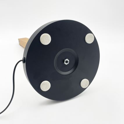 Настільна лампа VERDE LED/10W/230V 3000K дуб/чорна