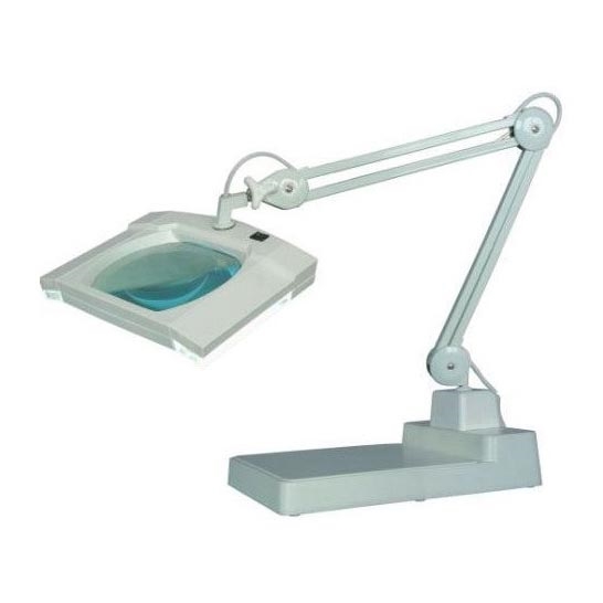 Настільна LED лампа з лупою LED/12W/12/230V