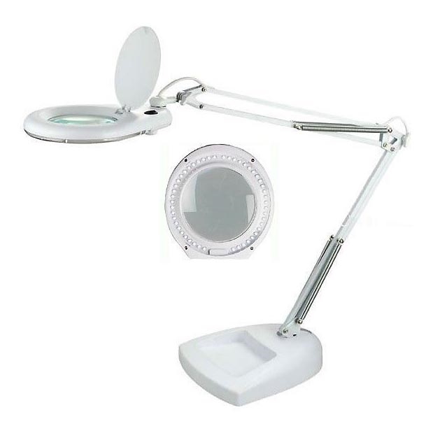 Настільна LED лампа з лупою LED/15W/230V