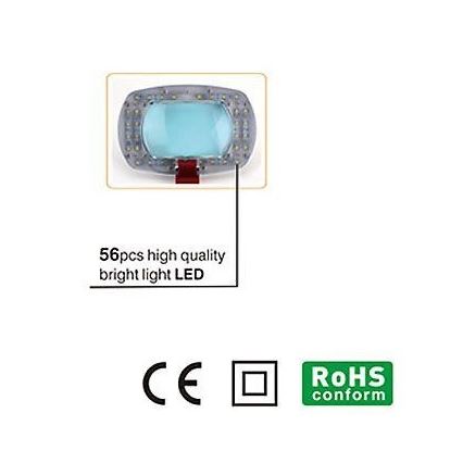 Настільна LED лампа з лупою LED/7W/230V 6500K білий