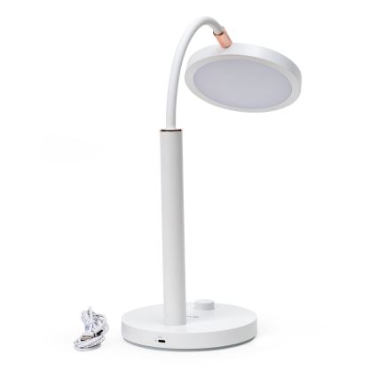 Настільна LED лампа з регулюванням яскравості AURA LED/10W/230V 3700/4200K CRI 97 білий