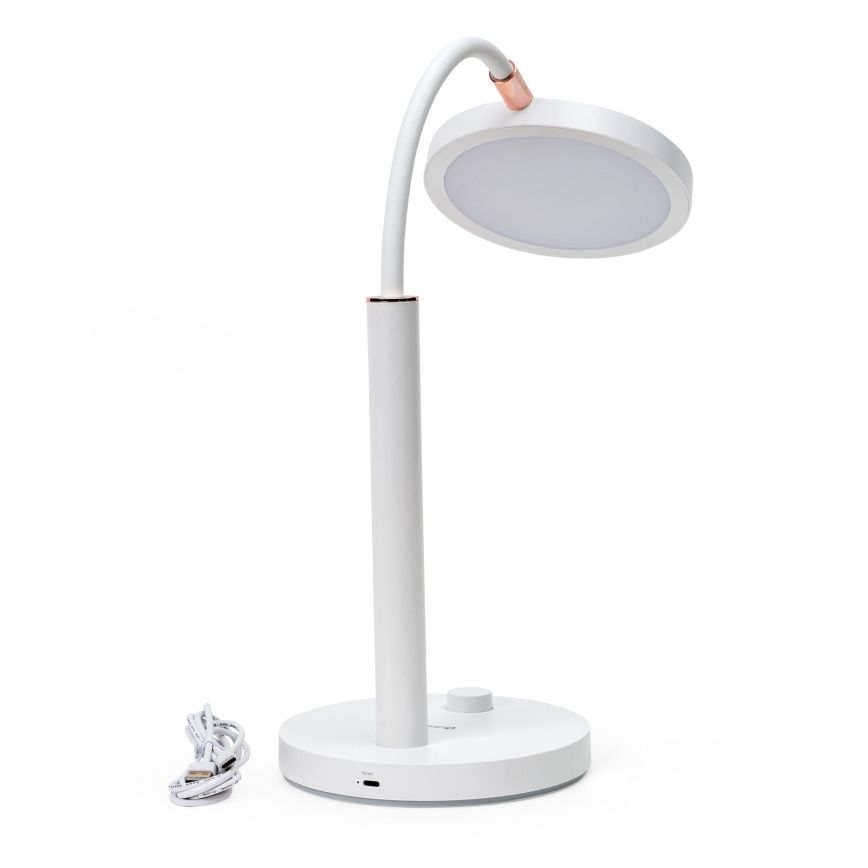 Настільна LED лампа з регулюванням яскравості AURA LED/10W/230V 3700/4200K CRI 97 білий