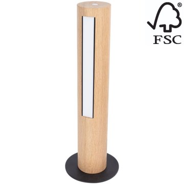 Настільна LED лампа з регулюванням яскравості CONOR LED/9W/230V дуб – FSC сертифіковано
