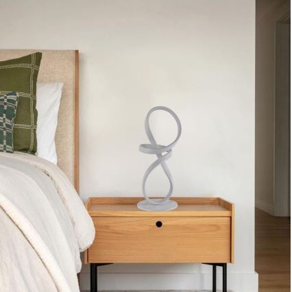 Настільна LED лампа з регулюванням яскравості LED/26W/230V 3000/4000/6500K білий