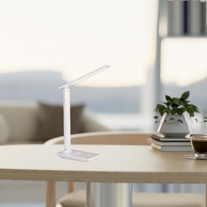 Настільна LED лампа з регулюванням яскравості POST LED/5W/5V 3000-6500K білий