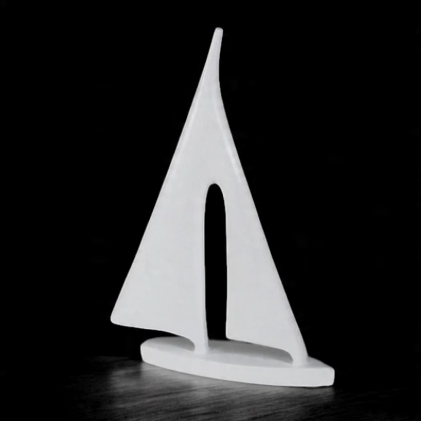 Настільна прикраса 21 см смола/біла