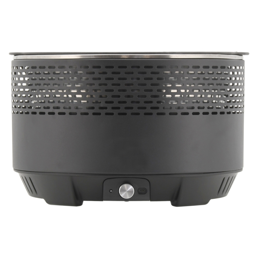 Настільний гриль на вугіллі 4xAA/USB чорний