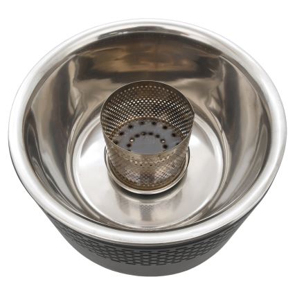 Настільний гриль на вугіллі 4xAA/USB чорний